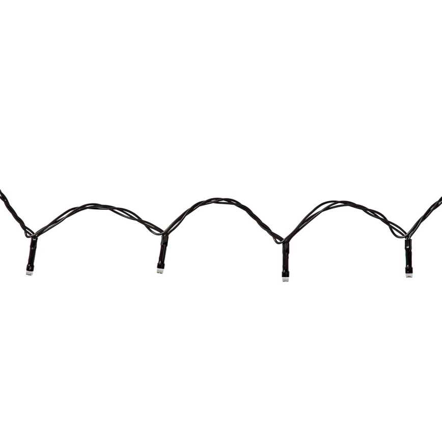 Rideau LED de Noël d'extérieur 200 LED / 8 fonctions 5 x 4 m IP65 Wi‑Fi Tuya blanc chaud à blanc froid