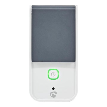 Nedis WIFIPO120FWT - Prise connectée extérieur 3680W/230V/Type F/16A Wi-Fi IP44
