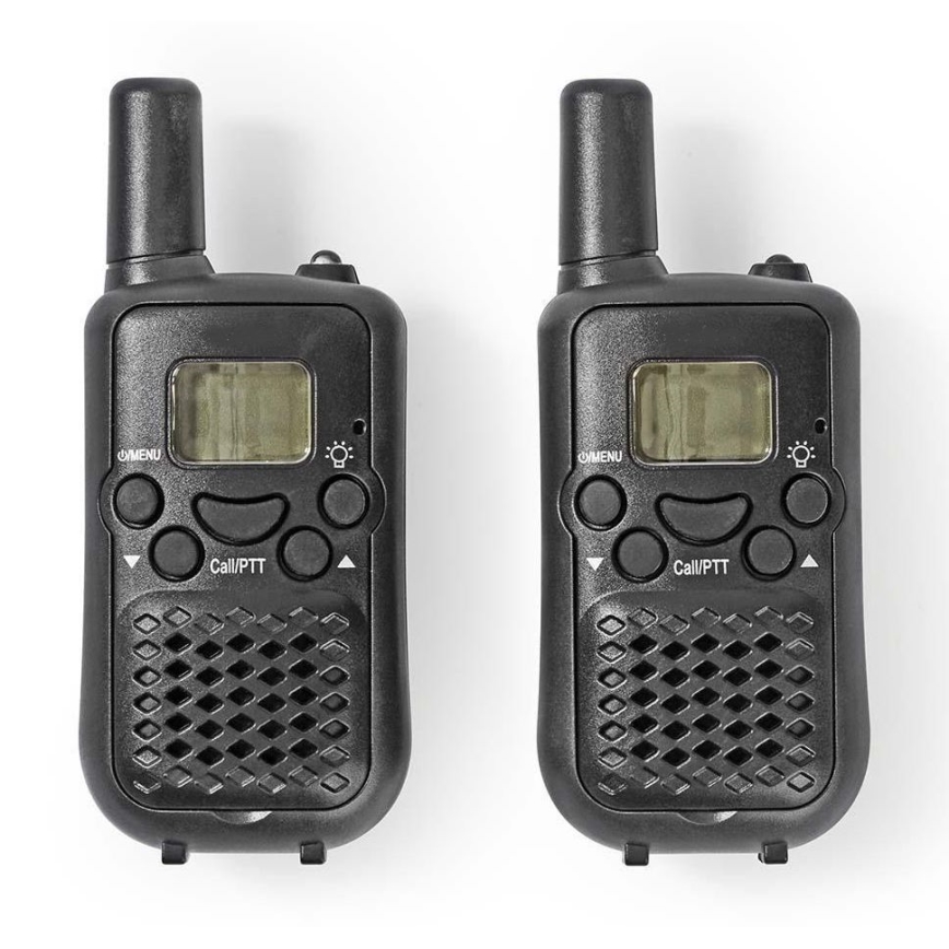 LOT 2x Talkie-walkie avec lumière LED 3xAAA portée 5 km