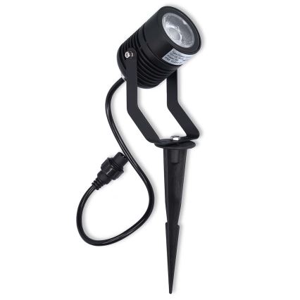 Lot 3x lampes d'extérieur LED RGBW dimmables SmartLife LED/3W/230V IP65 Wi-Fi Tuya noires