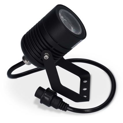 Lot 3x lampes d'extérieur LED RGBW dimmables SmartLife LED/3W/230V IP65 Wi-Fi Tuya noires