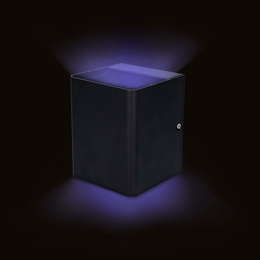 Applique murale d'extérieur LED RGBW dimmable SmartLife LED/12W/230V IP65 Wi-Fi Tuya noir