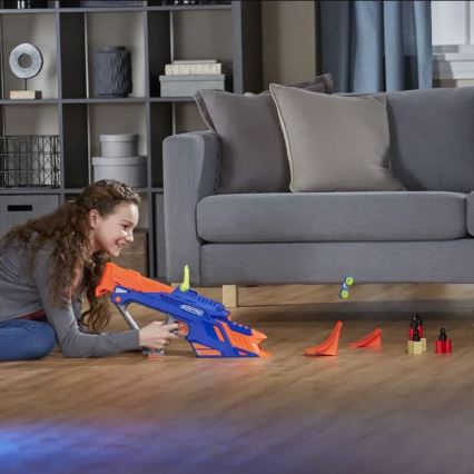 Nerf - Pistolet pour enfants Nitro MotoFury Rapid Rally + 9 voitures