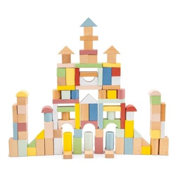 New Classic Toys - Blocs en bois 100 pce