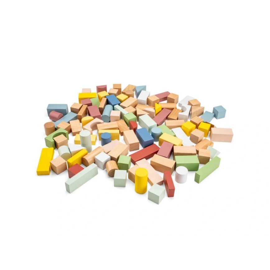 New Classic Toys - Blocs en bois 100 pce