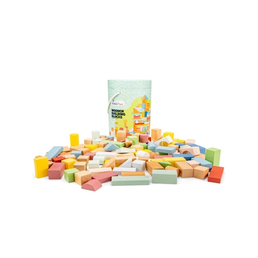 New Classic Toys - Blocs en bois 100 pce