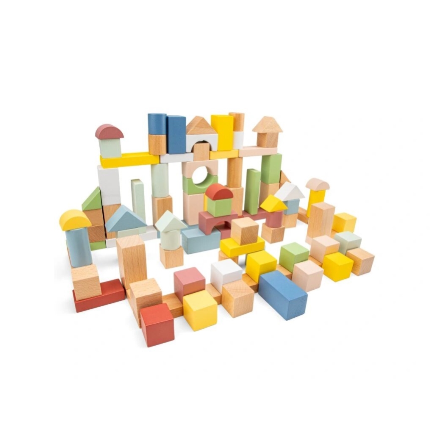 New Classic Toys - Blocs en bois 100 pce
