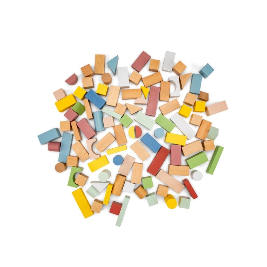 New Classic Toys - Blocs en bois 100 pce