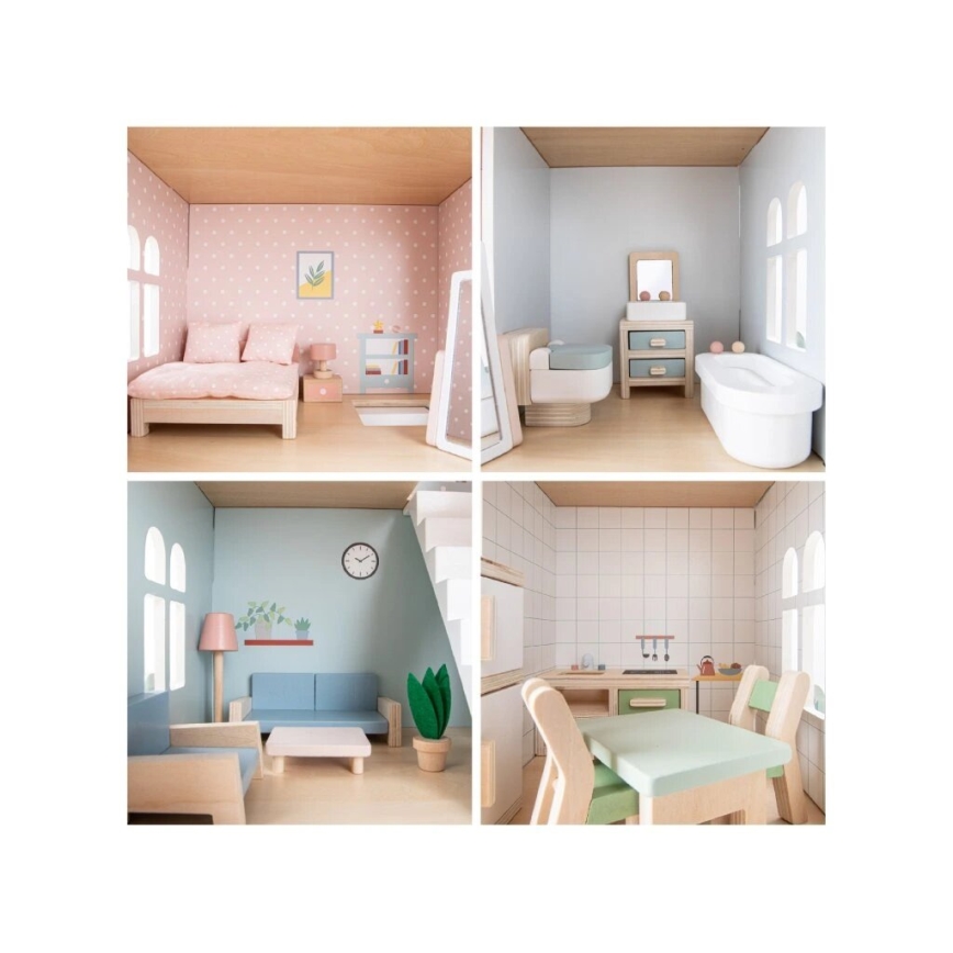New Classic Toys - Maison de poupée en bois