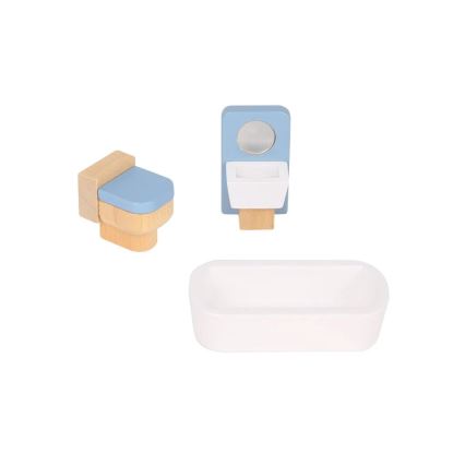 New Classic Toys - Maison de poupée en bois rouge