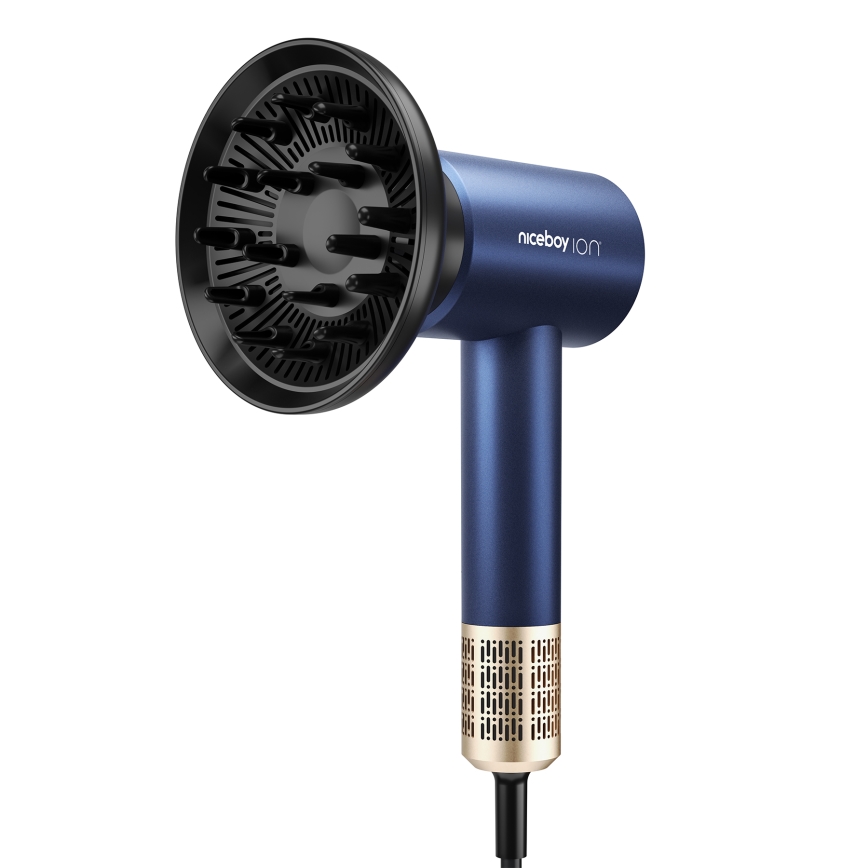 Niceboy AirSonic ELITE - Sèche-cheveux 2200W/230V bleu