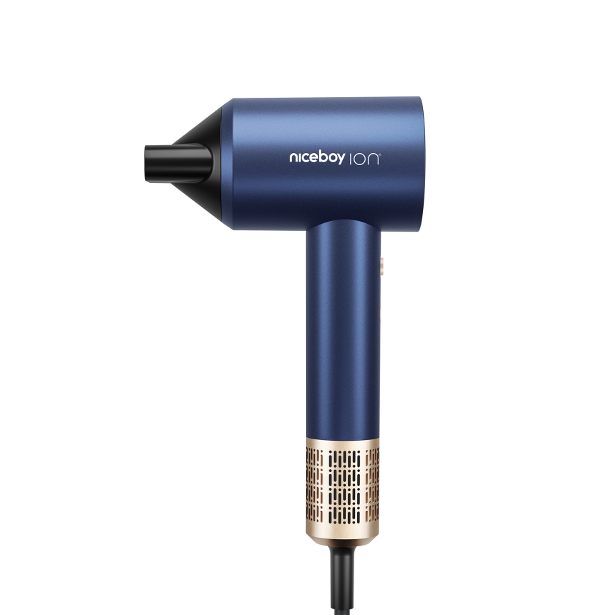 Niceboy AirSonic ELITE - Sèche-cheveux 2200W/230V bleu