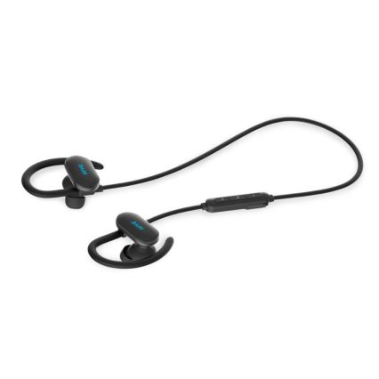 Niceboy HIVE sport 2 - Écouteurs de sport avec microphone intégré, résistance IPX5, noirs