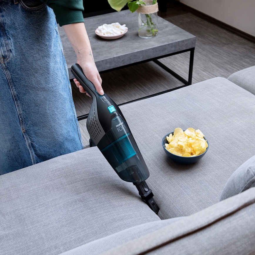 Niceboy ION Hurricane F7 - Aspirateur balai sans fil 3 en 1 150W/2200 mAh noir