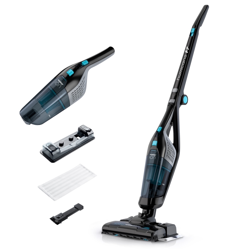 Niceboy ION Hurricane F7 - Aspirateur balai sans fil 3 en 1 150W/2200 mAh noir