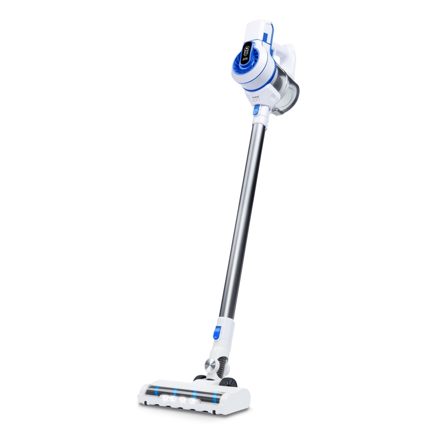 Niceboy ION Hurricane H5 - Aspirateur-balai sans fil 2en1 150W/2200 mAh blanc/bleu
