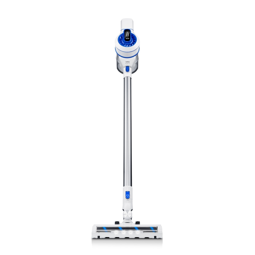 Niceboy ION Hurricane H5 - Aspirateur-balai sans fil 2en1 150W/2200 mAh blanc/bleu