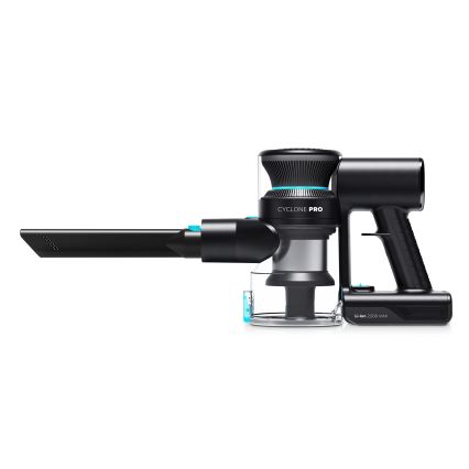 Niceboy ION Hurricane H5 Plus - Aspirateur-balai sans fil 2en1 140W/2200 mAh noir