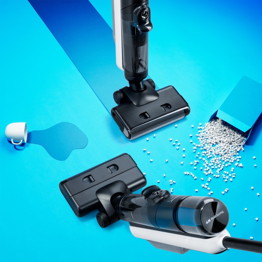 Niceboy ION Hurricane W9 - Aspirateur-balai sans fil 2en1 180W/2600 mAh noir