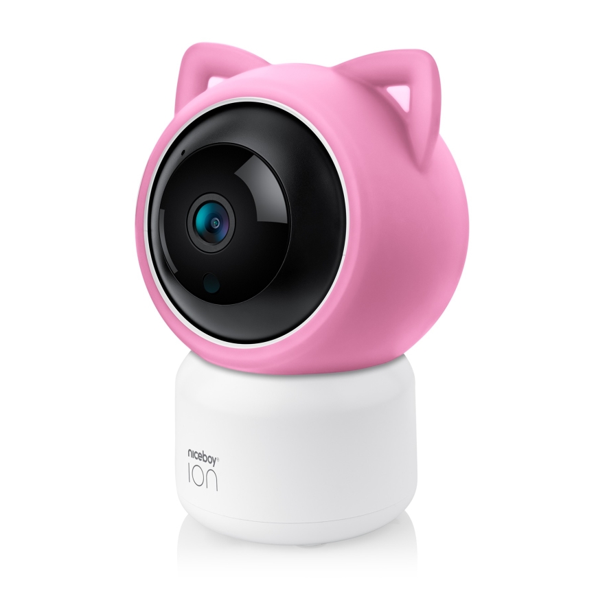 Niceboy ION Starlight SL3 - Babyphone connecté Full HD 1080p 5V Wi-Fi