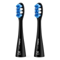 Niceboy - LOT 2x Tête de rechange Hard pour brosse à dents ION Sonic et SmartSonic noir