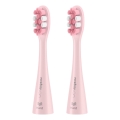 Niceboy - LOT 2x Tête de rechange Hard pour brosse à dents ION Sonic et SmartSonic rose