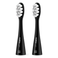 Niceboy - LOT 2x Tête de rechange Soft pour brosse à dents ION Sonic et SmartSonic noir