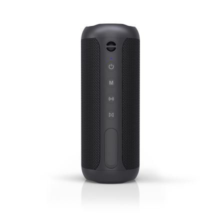 Niceboy Polaris - Enceinte sans fil LED avec un micro 30W/4000 mAh IPX7 noir