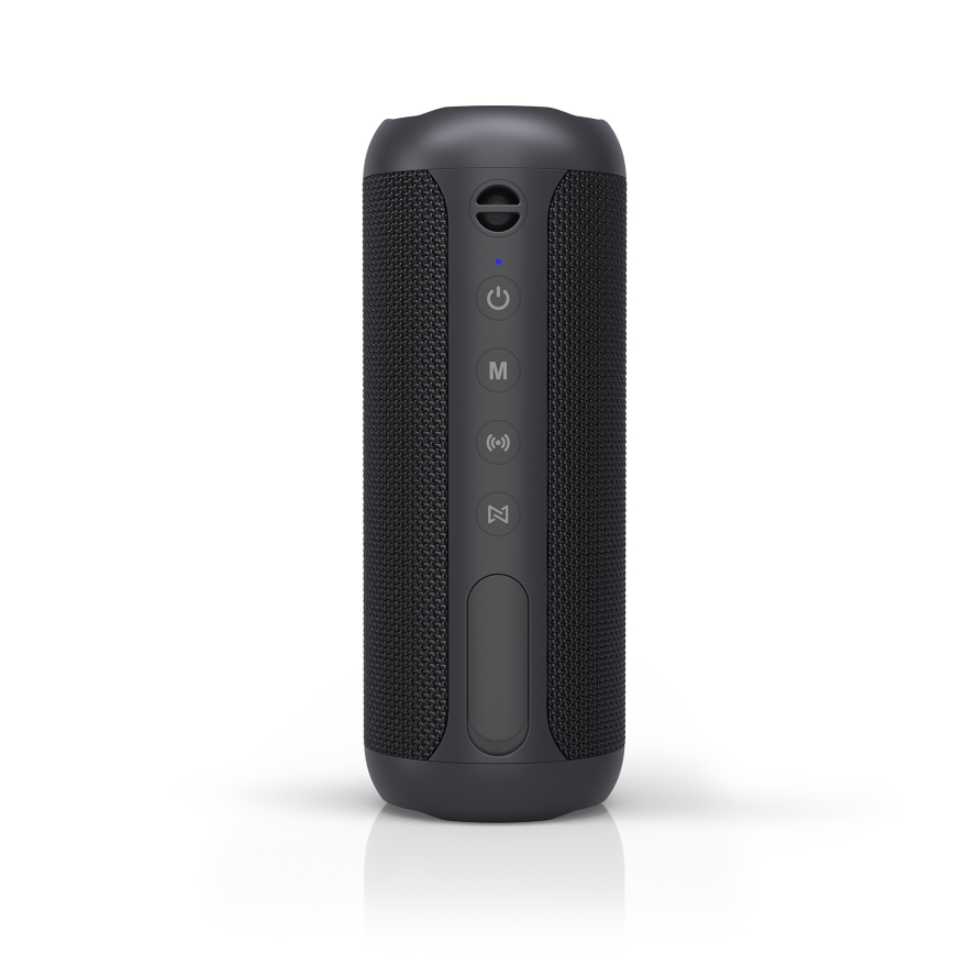 Niceboy Polaris - Enceinte sans fil LED avec un micro 30W/4000 mAh IPX7 noir