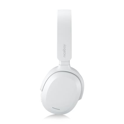 Niceboy Sora - Écouteurs sans fil avec microphone 250 mAh IPX4 blanc