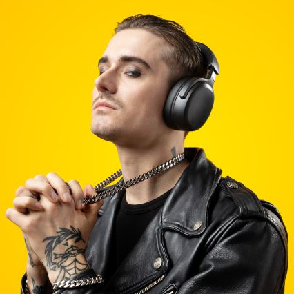 Niceboy Sora - Écouteurs sans fil avec microphone 250 mAh IPX4 noir