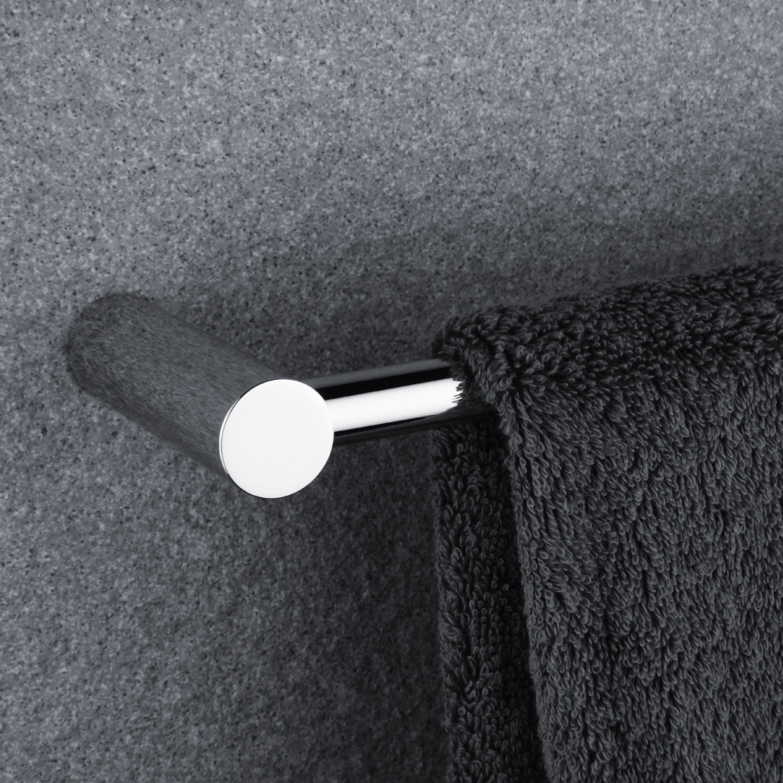 NIMCO BR 11046-26 - Porte-serviettes mural BORMO 47 cm chrome brillant