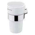 NIMCO BR 11058KU-26 - Porte-brosse à dents mural BORMO blanc/chrome brillant
