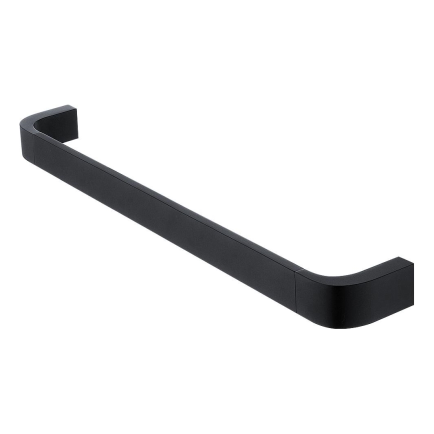 NIMCO NKC 30046-90 - Porte-serviettes mural NIKAU 49 cm mat noir