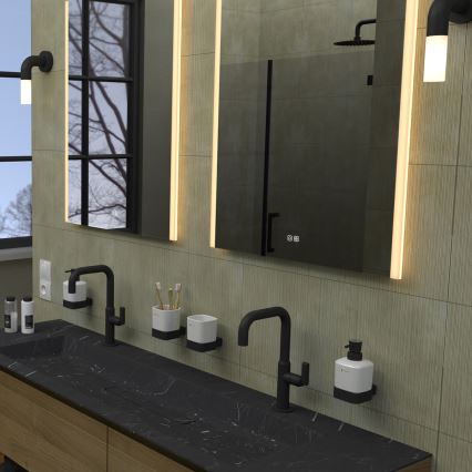 NIMCO ZP 11001VX - Miroir de salle de bains rétroéclairé à LED dimmable / 21W / 230V 3000-6500K 70x50 cm IP44