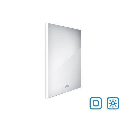 NIMCO ZP 11002VX - Miroir rétroéclairé LED à intensité variable pour salle de bains LED/24W/230V 3000-6500K 80x60 cm IP44