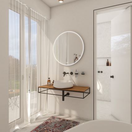 NIMCO ZP 26000RVX - Miroir rétroéclairé de salle de bains à LED dimmable LED/26W/230V 3000-6500K Ø 60 cm IP44