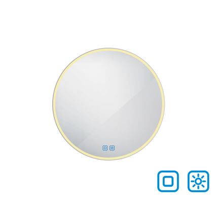 NIMCO ZP 26000RVX - Miroir rétroéclairé de salle de bains à LED dimmable LED/26W/230V 3000-6500K Ø 60 cm IP44