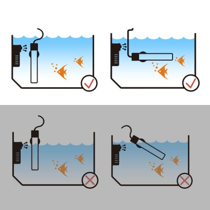 Nobleza - Chauffage pour aquarium 100W en inox