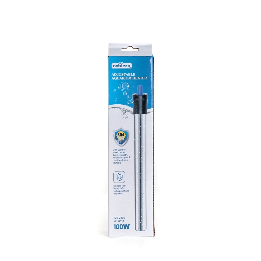 Nobleza - Chauffage pour aquarium 100W en inox