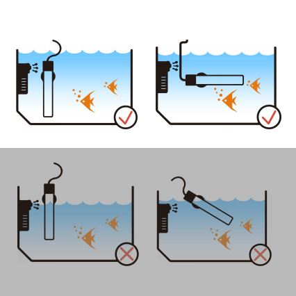 Nobleza - Chauffe-aquarium 50W inox