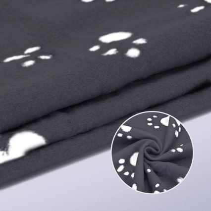 Nobleza - Couverture pour animaux 100x120 cm noire
