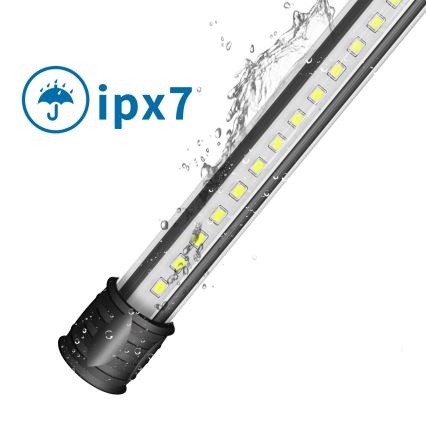 Nobleza - Éclairage d'aquarium LED/1,5W/230V IPX7 30 cm