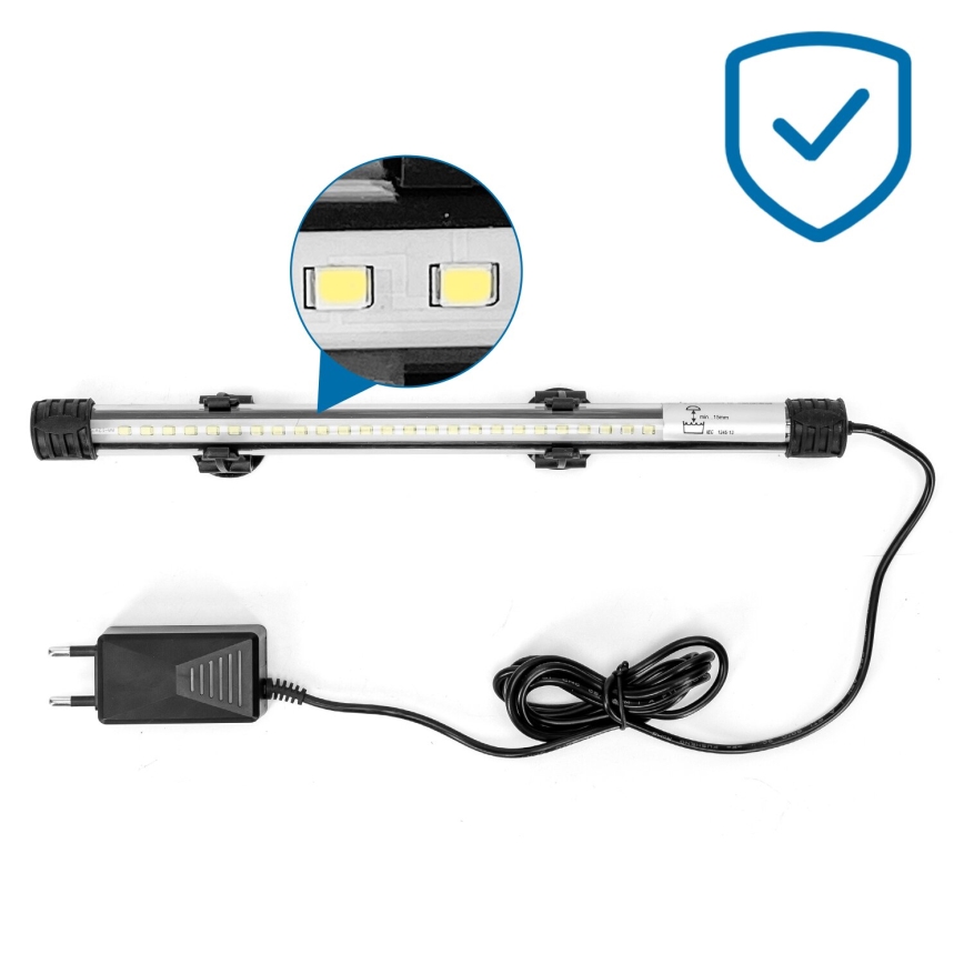 Nobleza - Éclairage d'aquarium LED/1,5W/230V IPX7 30 cm