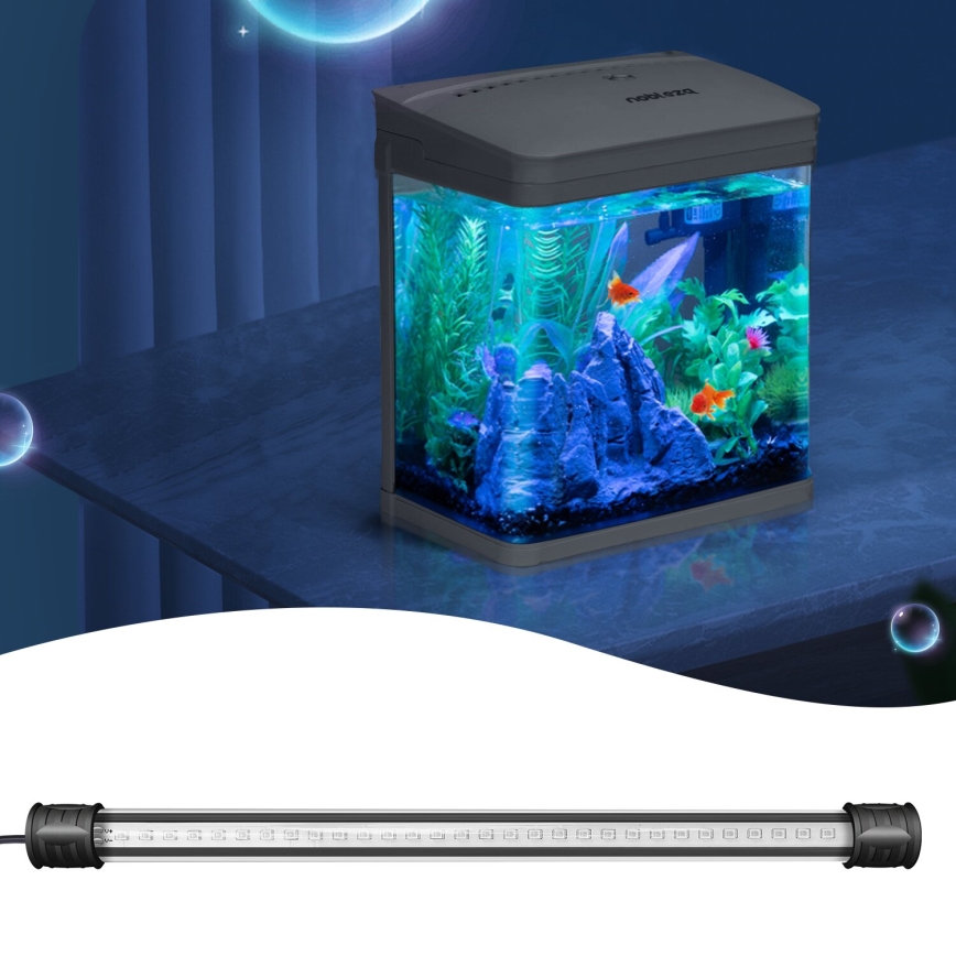 Nobleza - Éclairage d'aquarium LED/1,5W/230V IPX7 30 cm