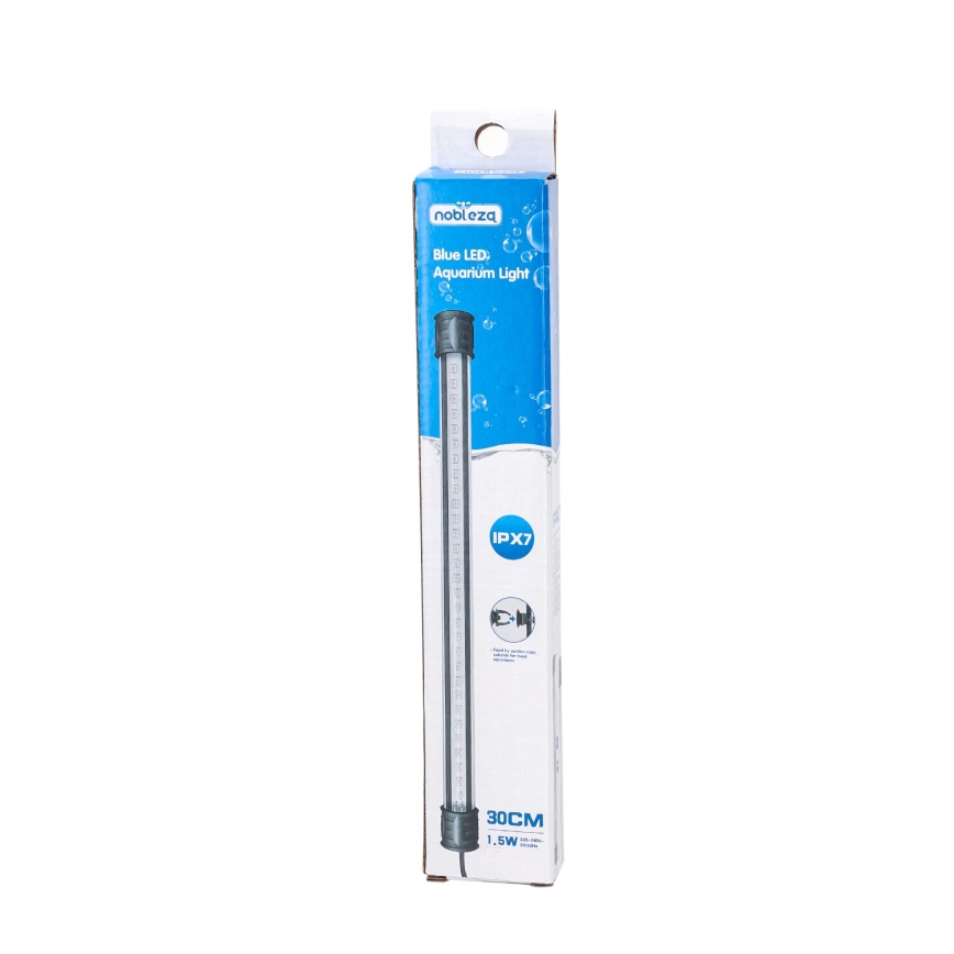 Nobleza - Éclairage d'aquarium LED/1,5W/230V IPX7 30 cm