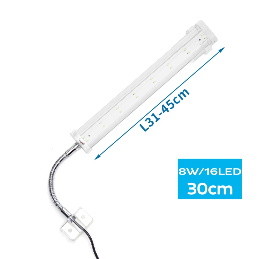 Nobleza - Éclairage d'aquarium LED/8W/230V IPX7 30 cm