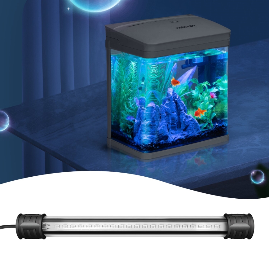 Nobleza - Éclairage LED pour aquarium 1W/230V IPX7 20 cm