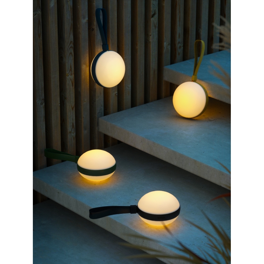 Nordlux - Luminaire d'extérieur portable à intensité variable BRING TO-GO LED/1W/3,7V IP54 1500 mAh noir