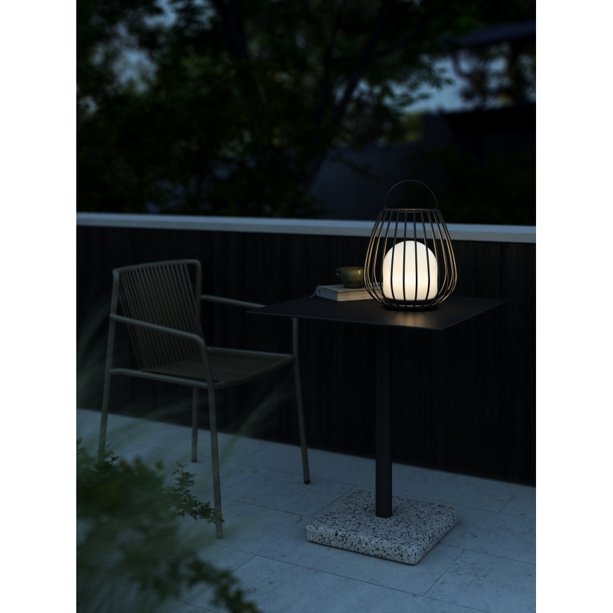 Nordlux - Luminaire d'extérieur portable à LED dimmable JIM TO-GO LED/3W/3,7V IP54 5000 mAh noir